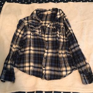 Blue flannel